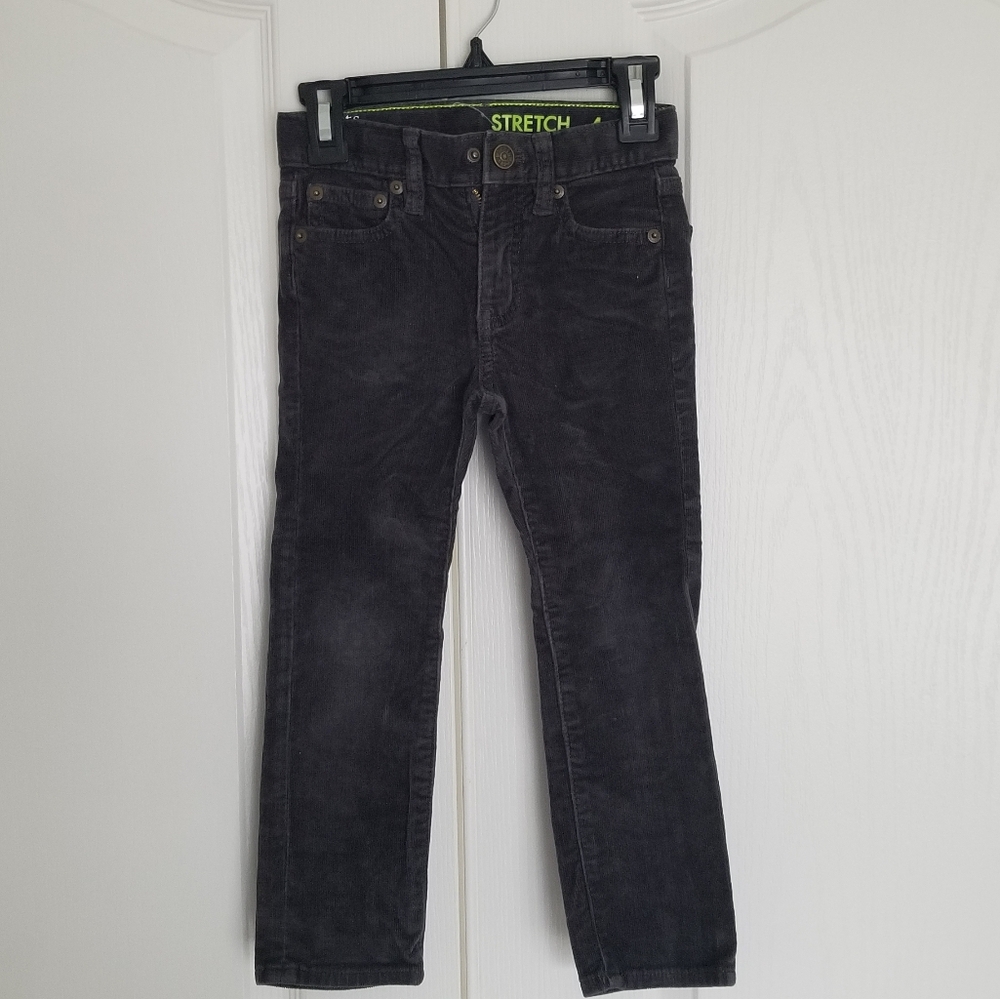J Crew Corduroy Pants, Gray,  4T